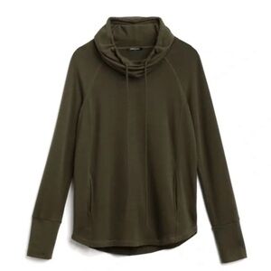 Pink Clover Dark Green Knit Top
